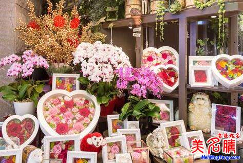 最新的花店起名，好聽的花店名字